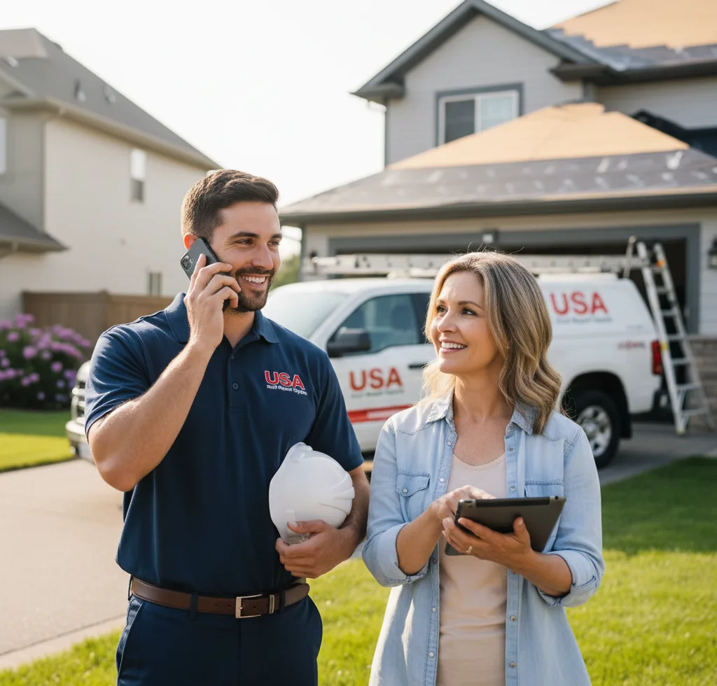 USA Roof Repair Experts customer support in Cedar